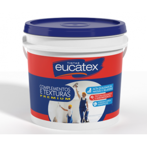 Textura Eucatex Premium Riscada 23 Kg Branco