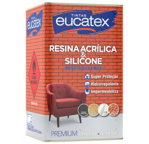 Resina Acrilica Premium Base Solvente Eucatex 18 Lt