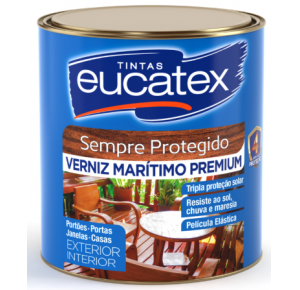  Verniz Marítimo Premium Acetinado Eucatex 900 ml