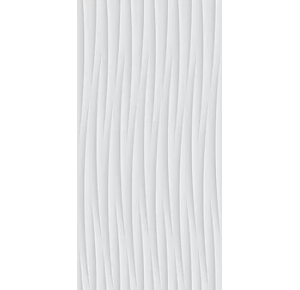 Revestimento Retificado Brilhante Wave White  45x90 'A' - Lume 